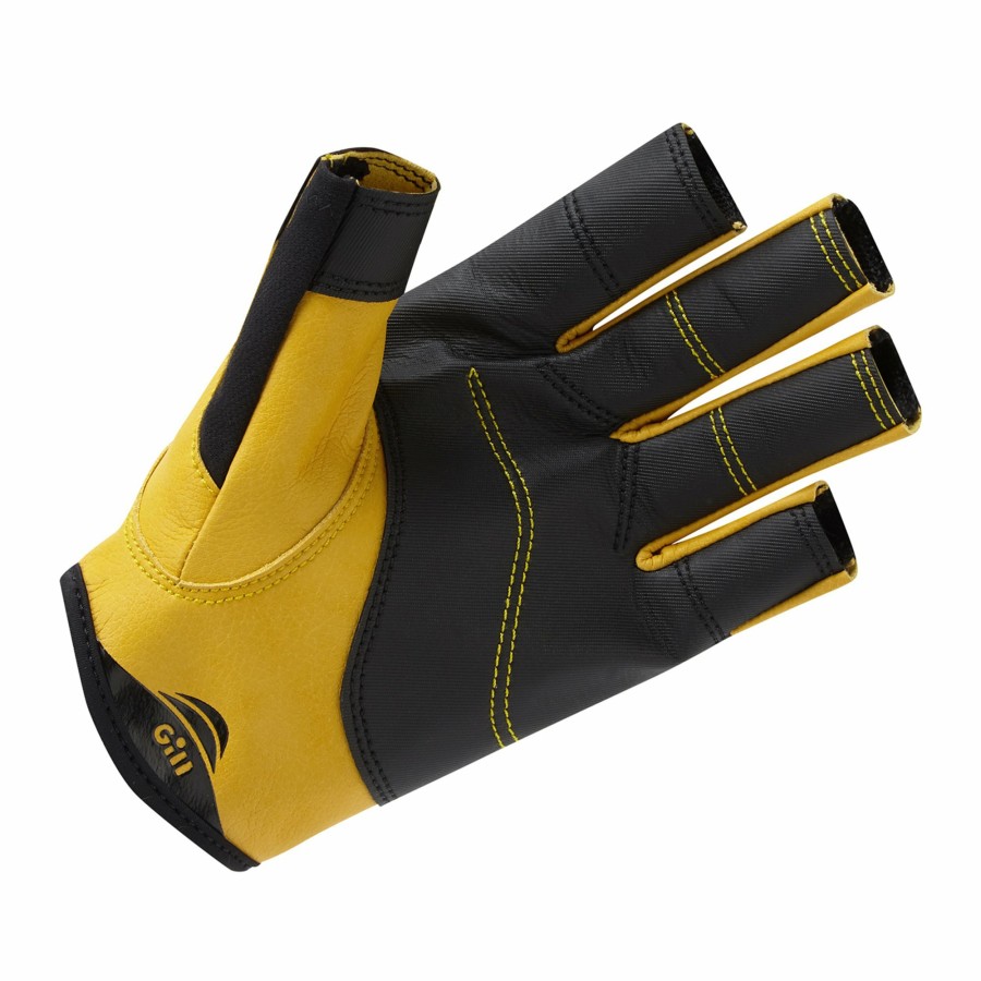 Accessories Gill Marine Pro | Pro Gloves - Short Finger Blk01