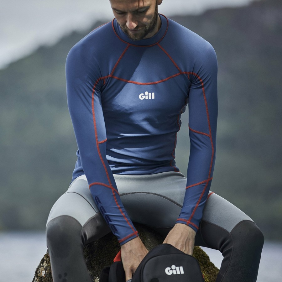 Clothing Gill Marine Long Sleeve | Men'S Rash Vest - Long Sleeve