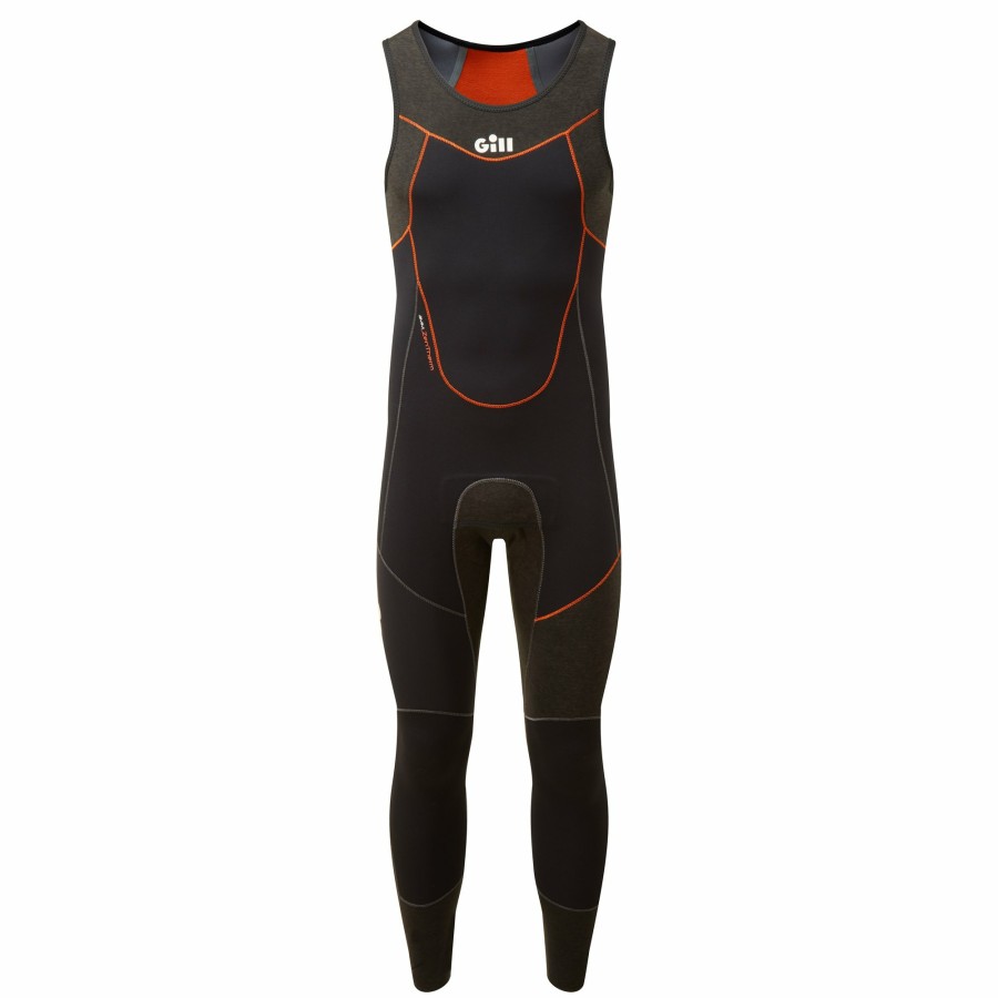 Clothing Gill Marine Wetsuits | Men'S Zentherm Skiff Suit Blk01