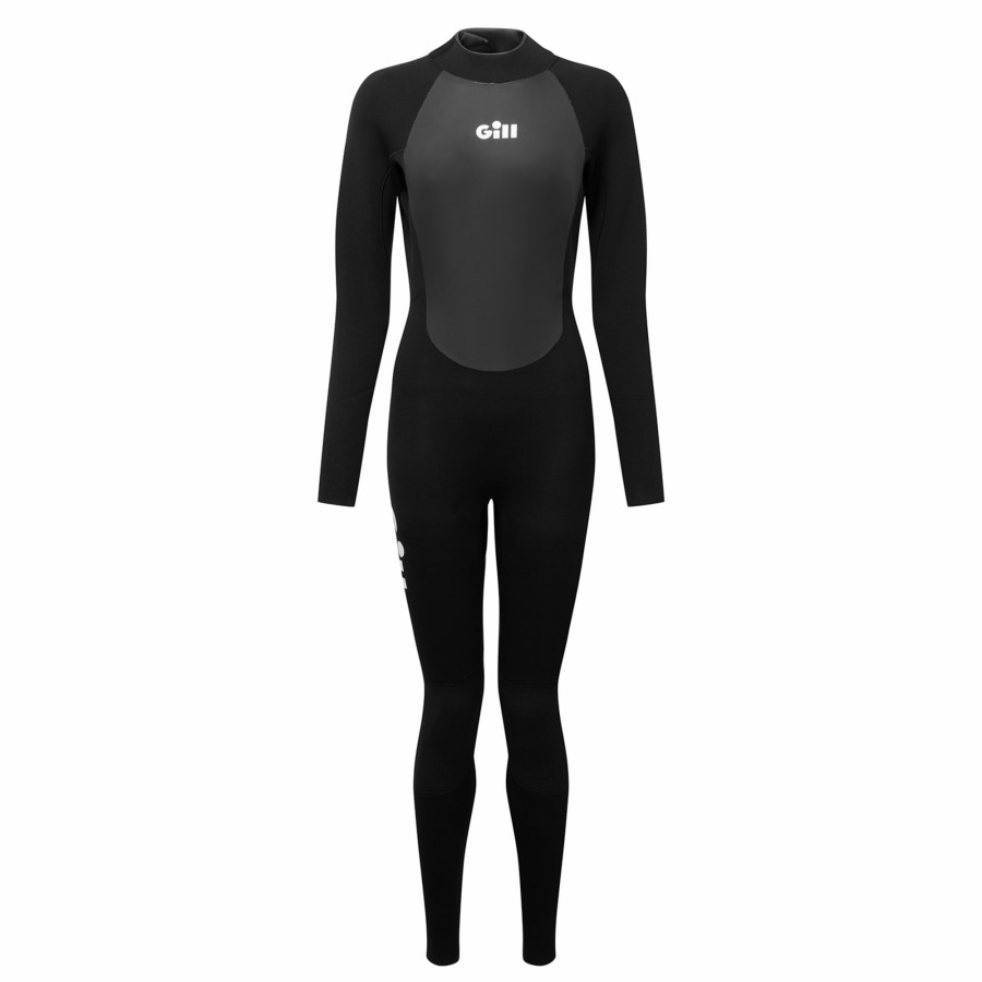 Clothing Gill Marine Wetsuits | Women'S Pursuit Wetsuit 4/3Mm Back Zip