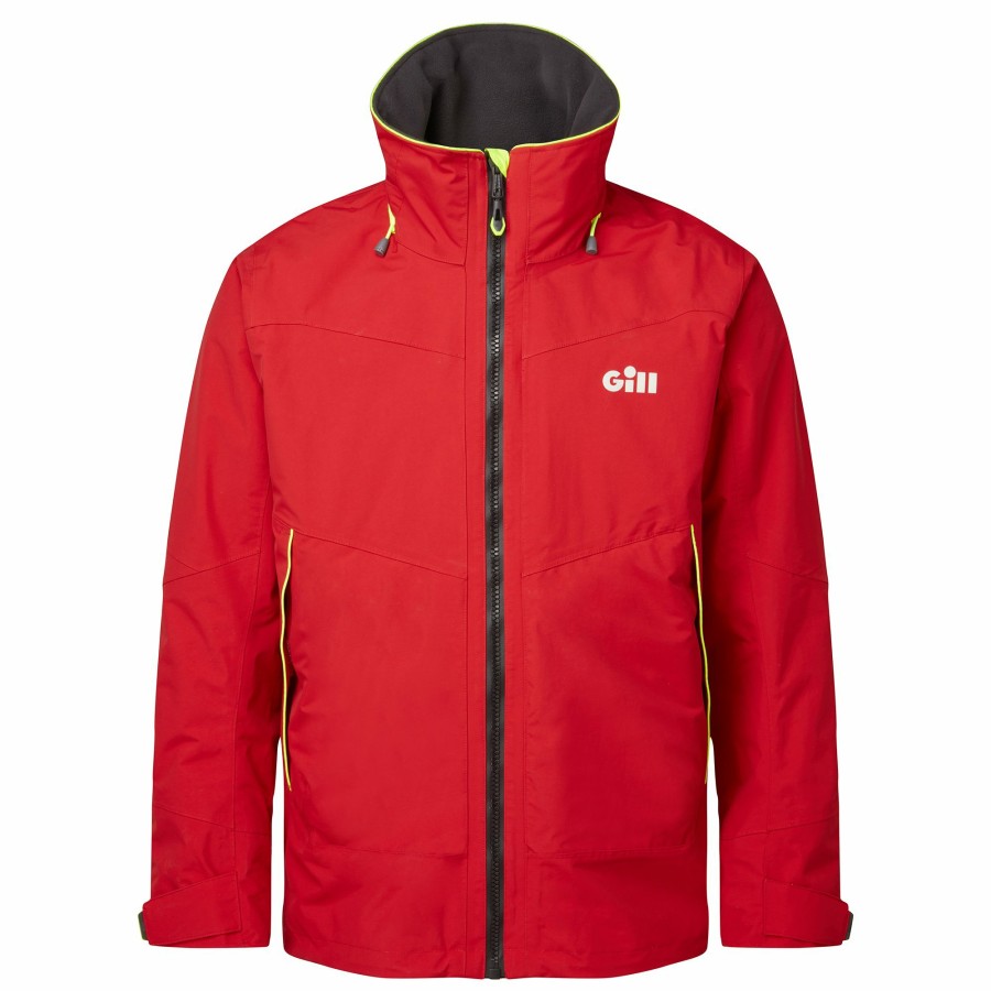 Clothing Gill Marine OS3 | Men'S Os3 Coastal Jacket Red01