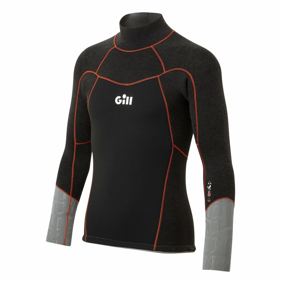 Clothing Gill Marine ZenTherm | Junior Zentherm Top Blk01