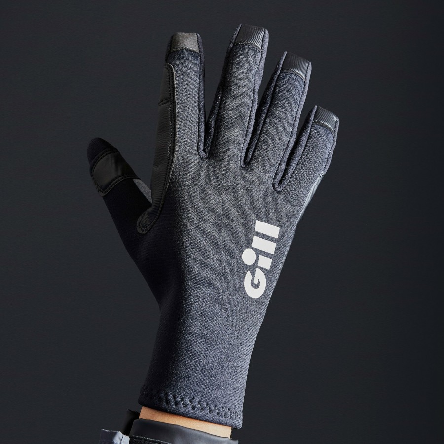 Accessories Gill Marine Neoprene | Junior 3 Season Gloves Blk01