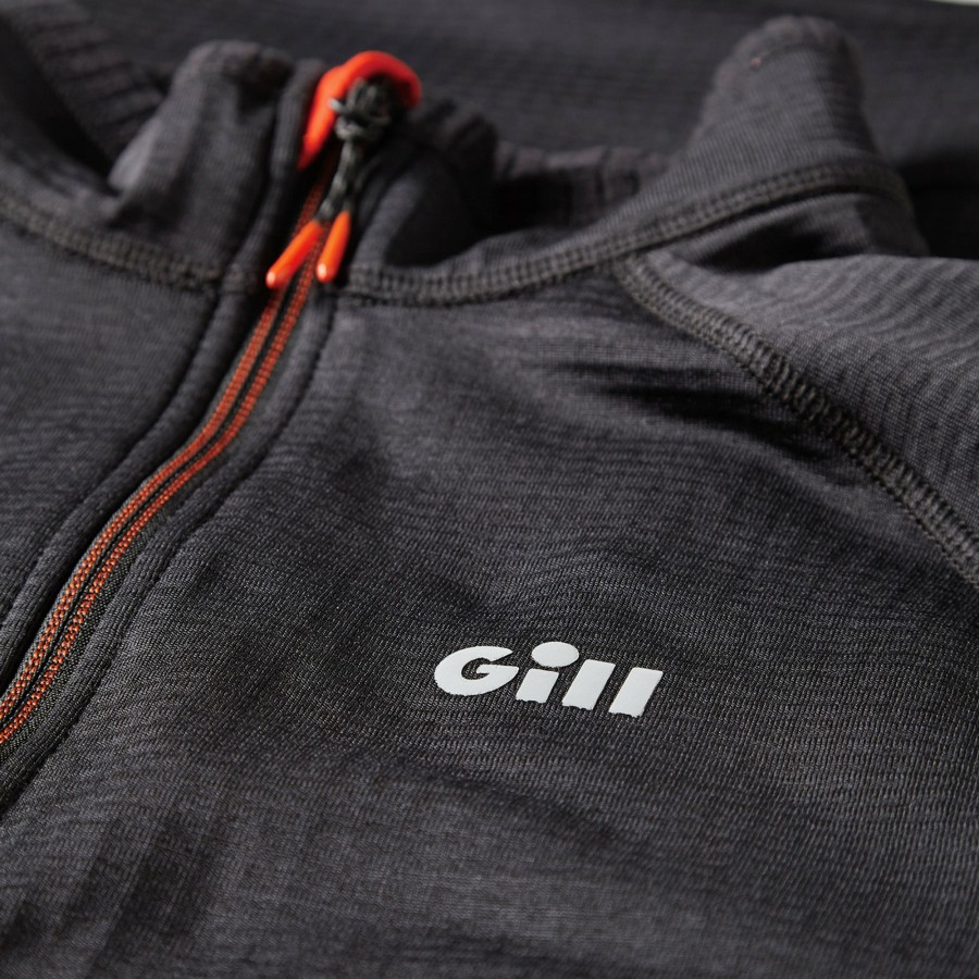 Clothing Gill Marine | Os Thermal Zip Neck Gra01