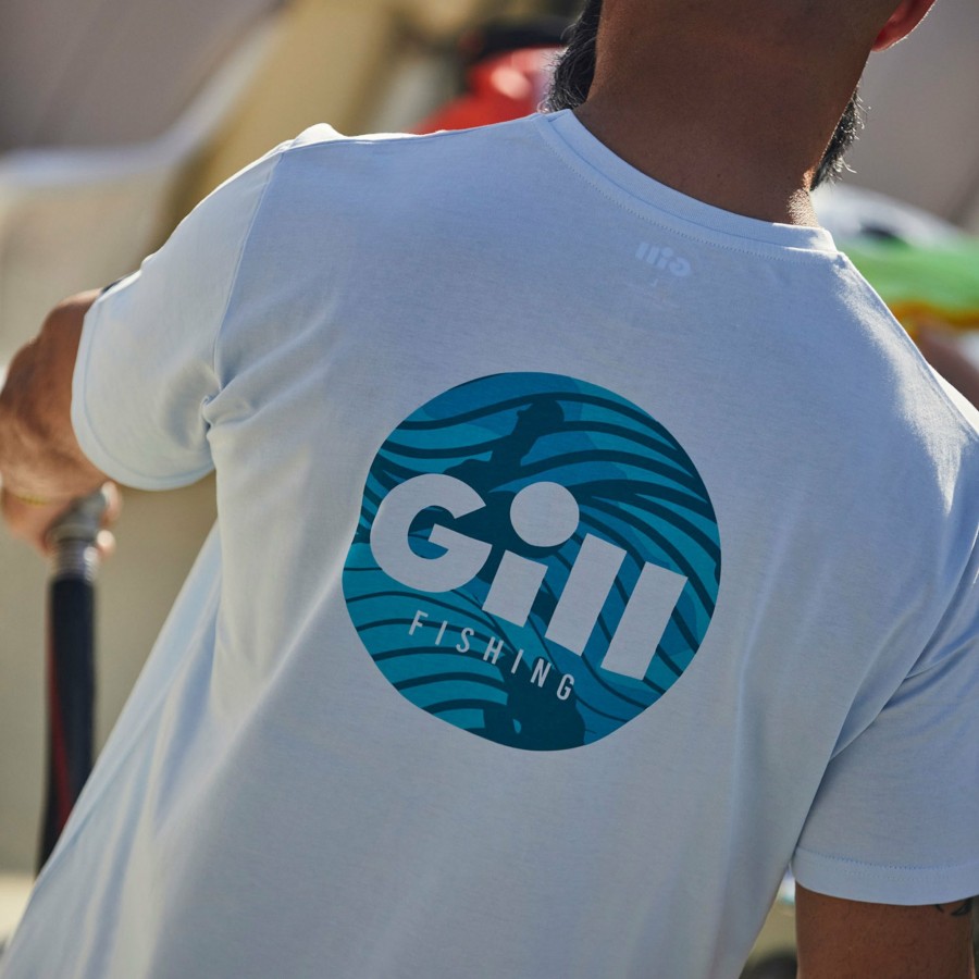 Clothing Gill Marine | Graphic T-Shirt In Ice Ice01