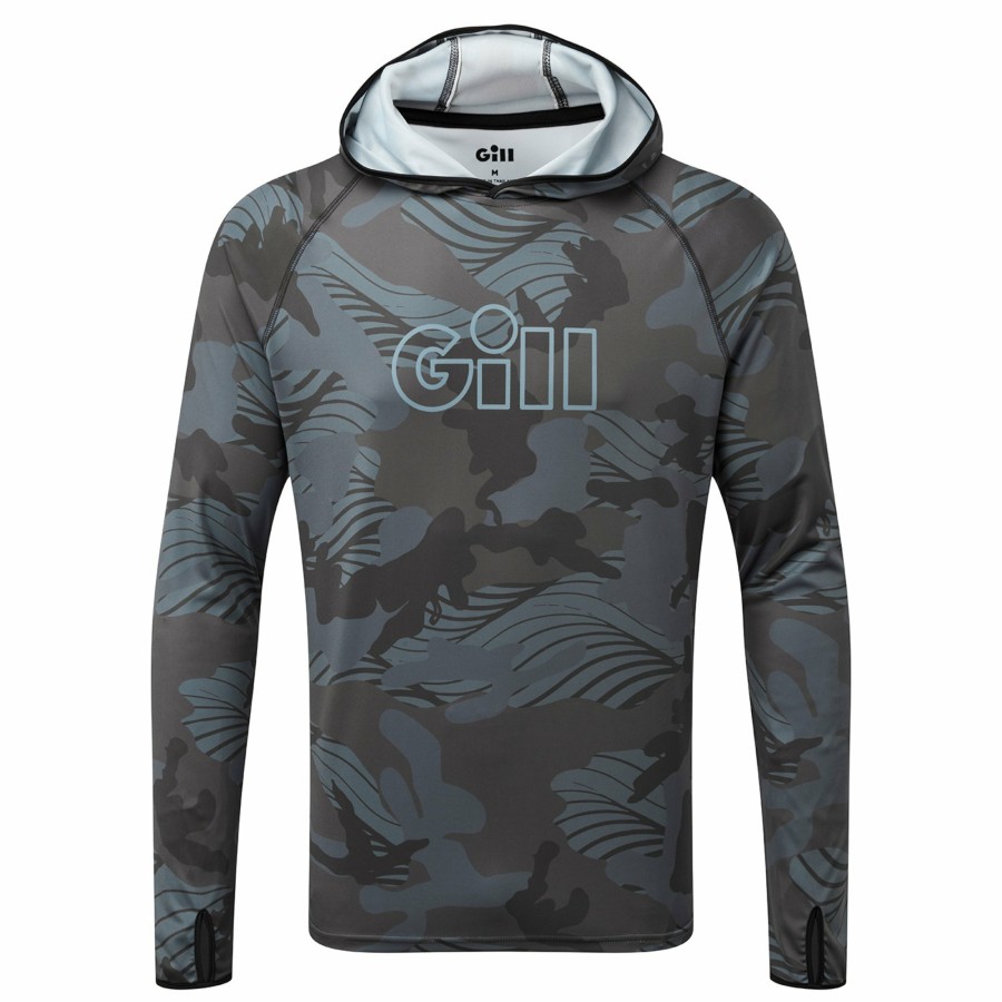 Clothing Gill Marine T-Shirts | Xpel® Tec Hoodie In Camo