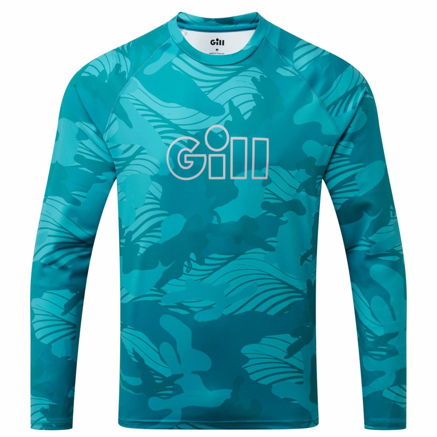 Clothing Gill Marine T-Shirts | Xpel® Tec Long Sleeve Top In Camo