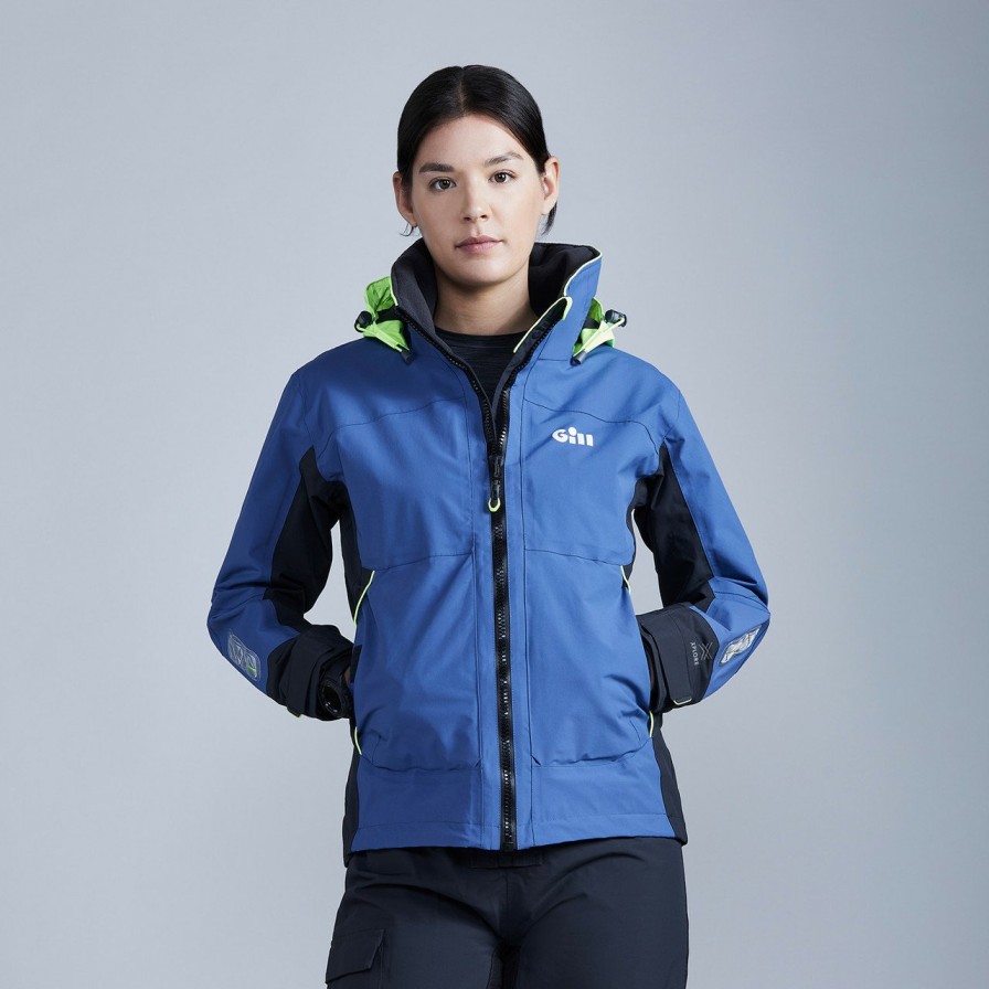 Clothing Gill Marine OS3 | Women'S Os3 Coastal Jacket In Ocean Oce01