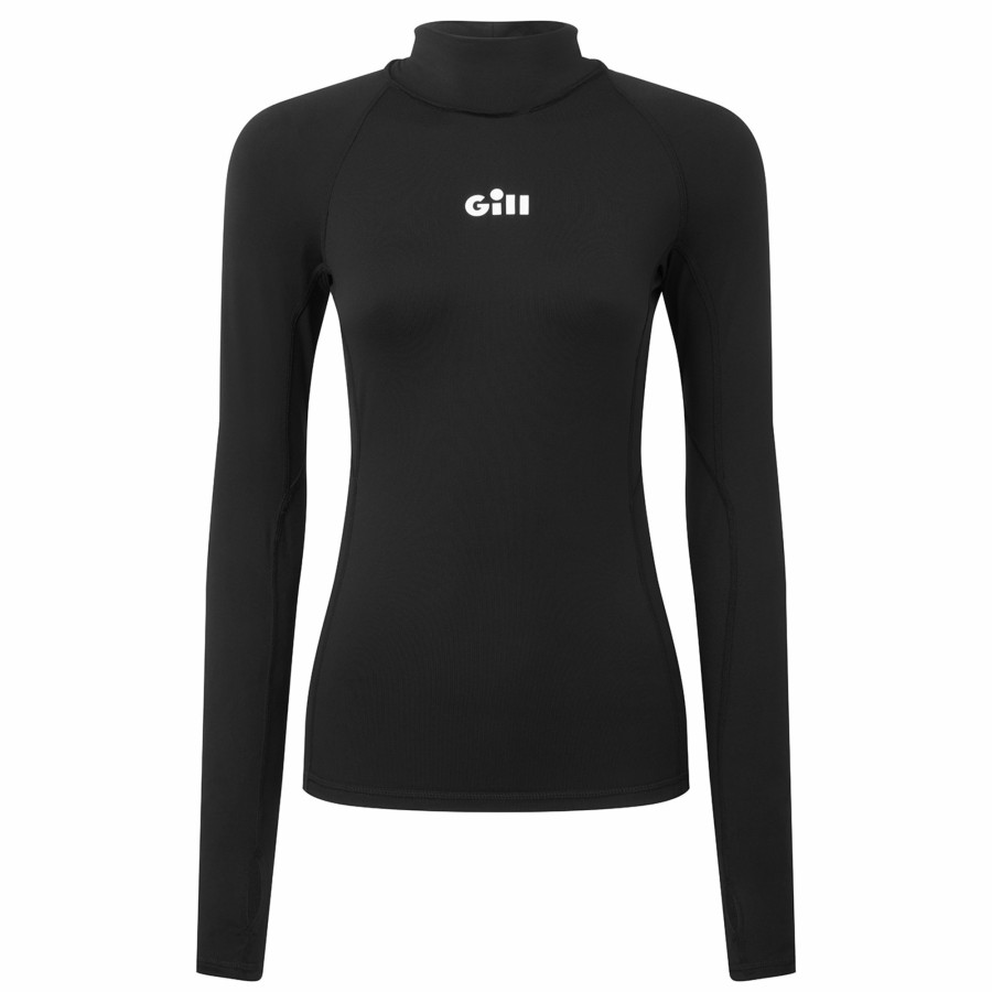 Clothing Gill Marine Tops | Women'S Hydrophobe Top Blk01