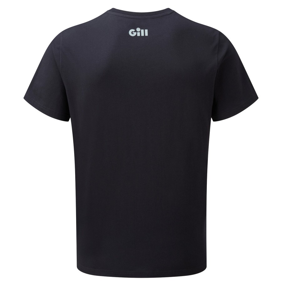 Clothing Gill Marine | Graphic T-Shirt In Black Blk01