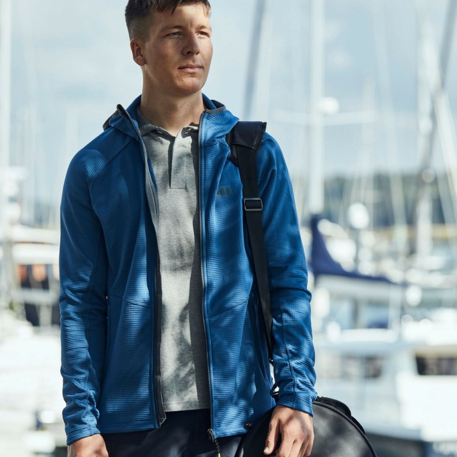 Clothing Gill Marine | Dart Hoodie In Atlantic Blue Blu42