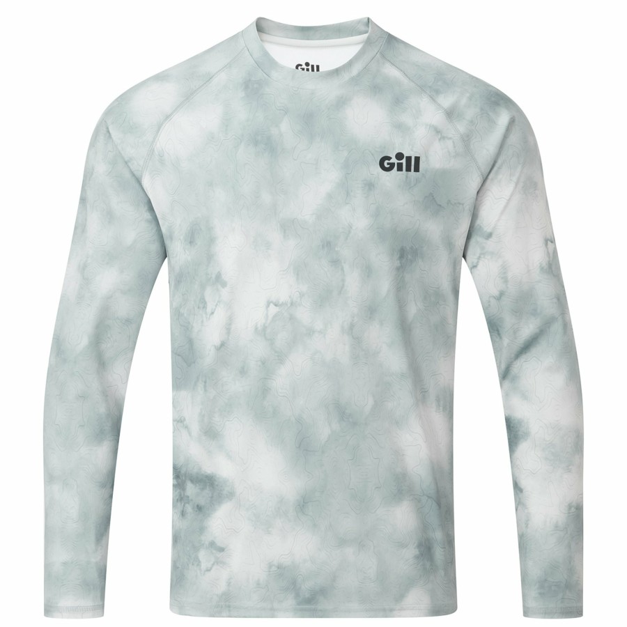 Clothing Gill Marine T-Shirts | Xpel® Tec Long Sleeve Top In Glacier/Ice