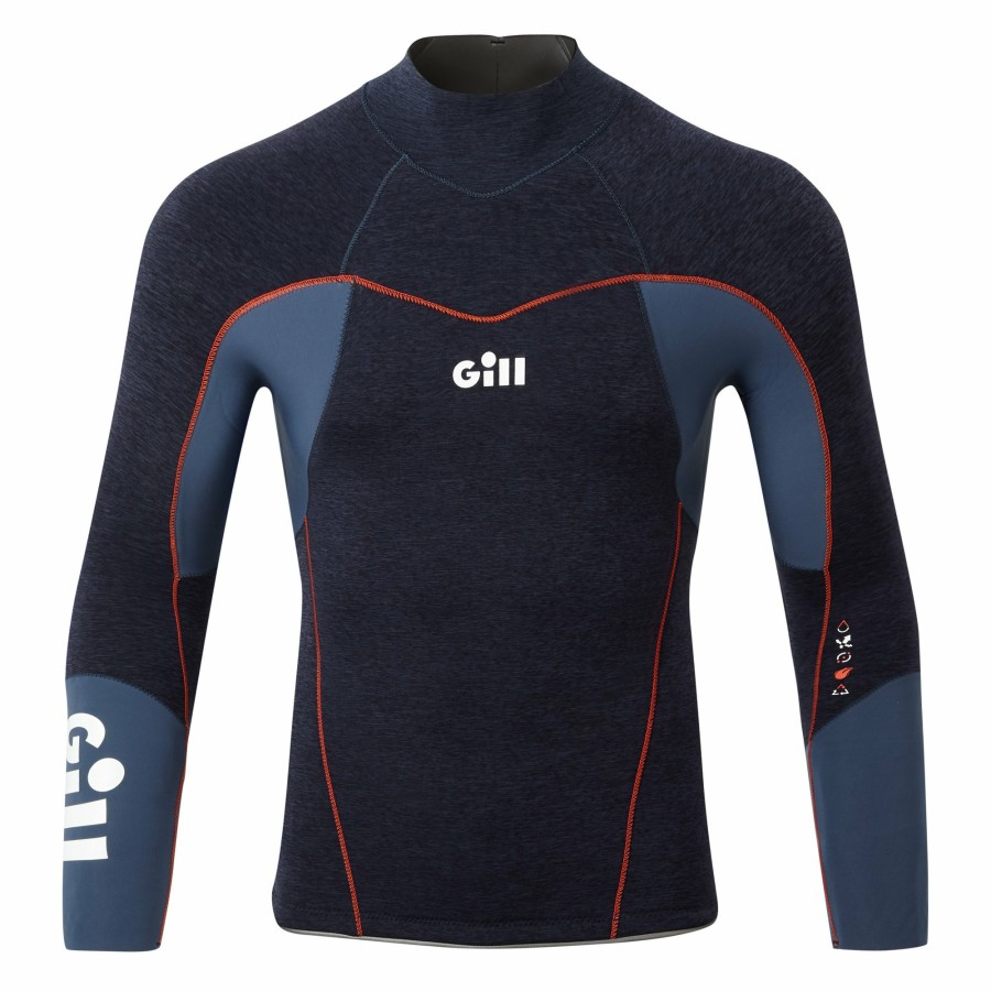 Clothing Gill Marine Tops | Men'S Firecell Top Blu37