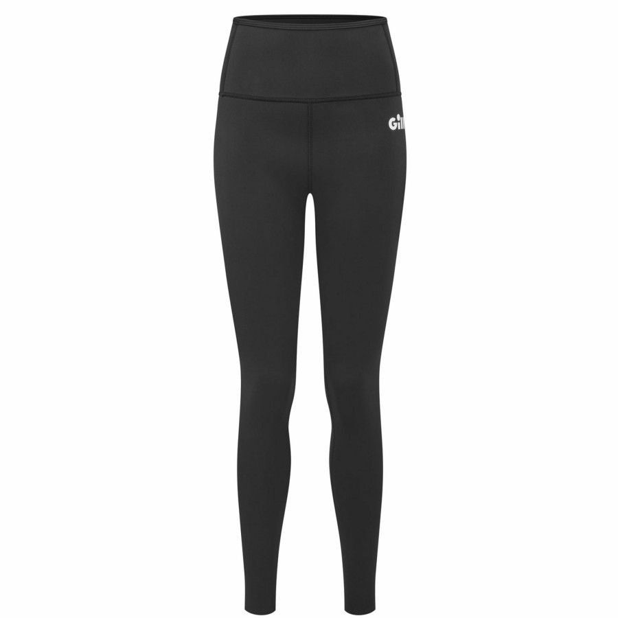 Clothing Gill Marine Trousers | Womens Pursuit Neoprene Leggings Blk01